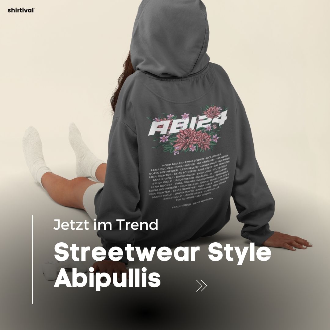 Abimottos 2024 im Streetwear Look für eure Abipullis