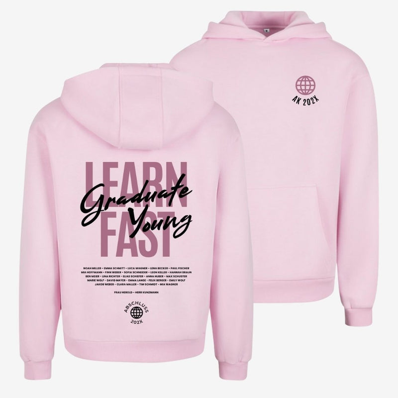 AK LEARN FAST GRADUATE YOUNG 14 - shirtival