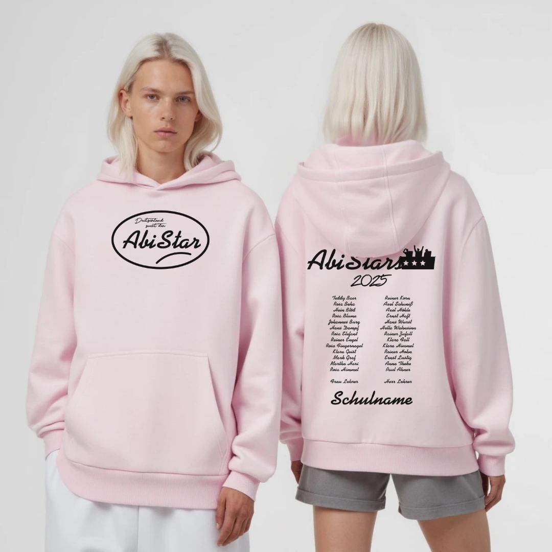 DEUTSCHLAND SUCHT DEN ABISTAR #1 | shirtival - Abschluss Pullover - Abipulli- Abschlusspulli - Abimotto 2025 - Abschlussmotto - Abschluss Hoodie
