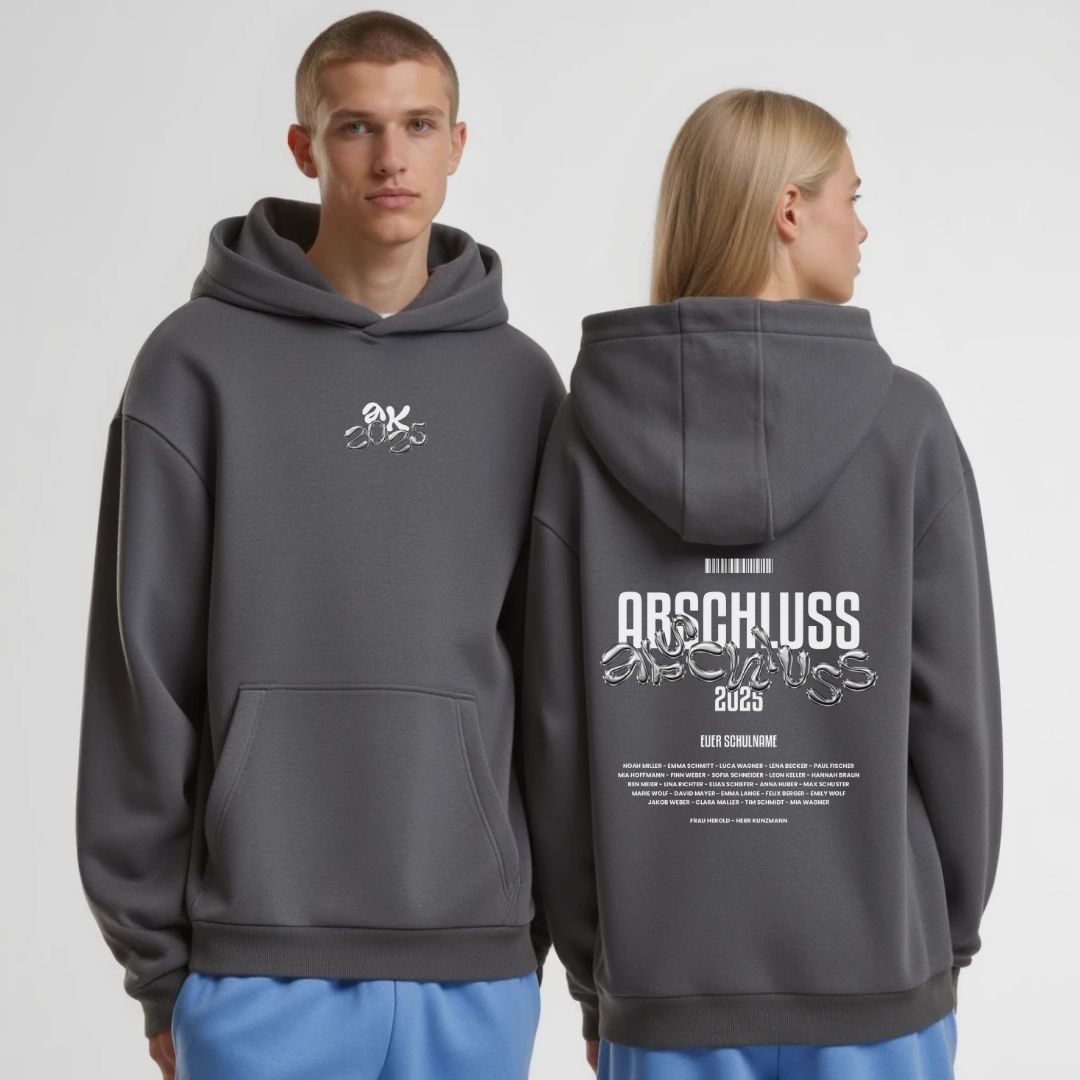 AK CHROME #3 | shirtival - Abschluss Pullover - Abipulli- Abschlusspulli - Abimotto 2025 - Abschlussmotto - Abschluss Hoodie