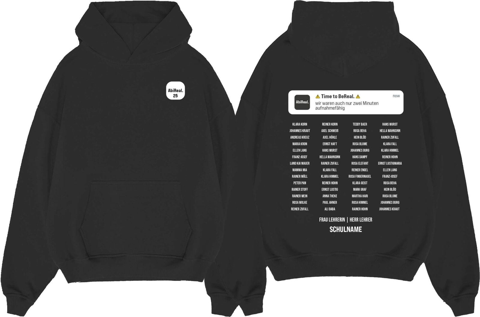 ABIREAL #2 - shirtival - Abschluss Pullover - Abipulli - Abschlusspulli - Abimotto - Abschlussmotto