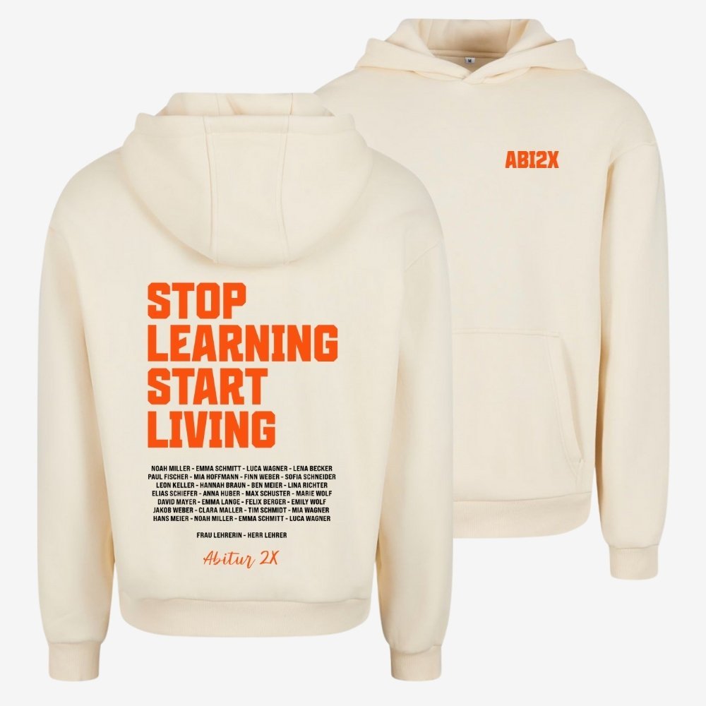 ABI STOP LEARNING, START LIVING 9 - shirtival