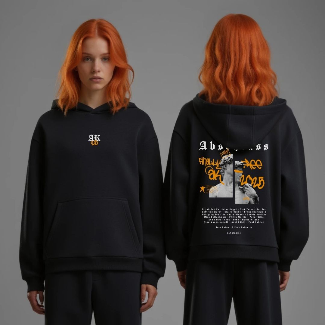 AK BUST #2 | shirtival - Abschluss Pullover - Abipulli- Abschlusspulli - Abimotto 2025 - Abschlussmotto - Abschluss Hoodie