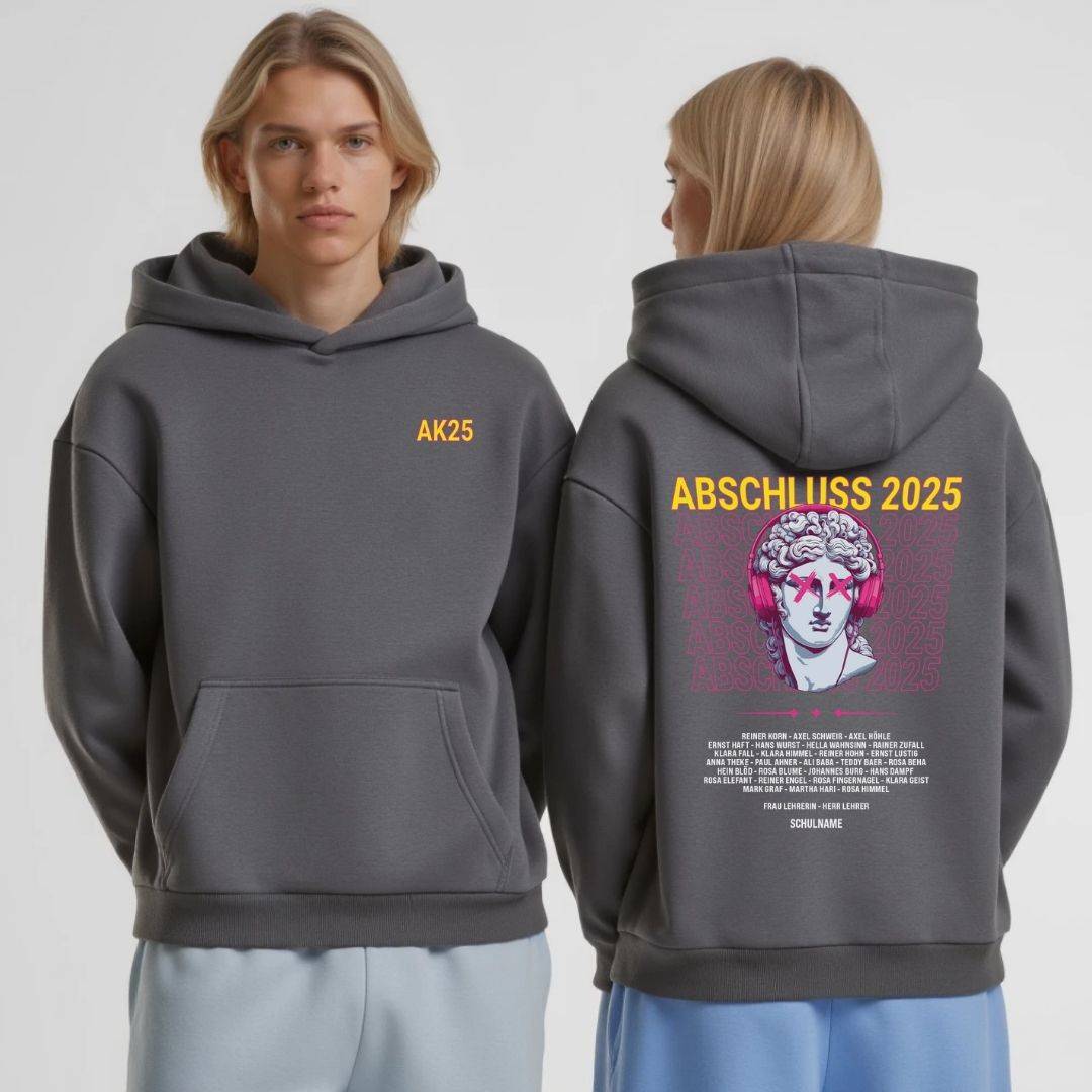 AK BUST #3 | shirtival - Abschluss Pullover - Abipulli- Abschlusspulli - Abimotto 2025 - Abschlussmotto - Abschluss Hoodie