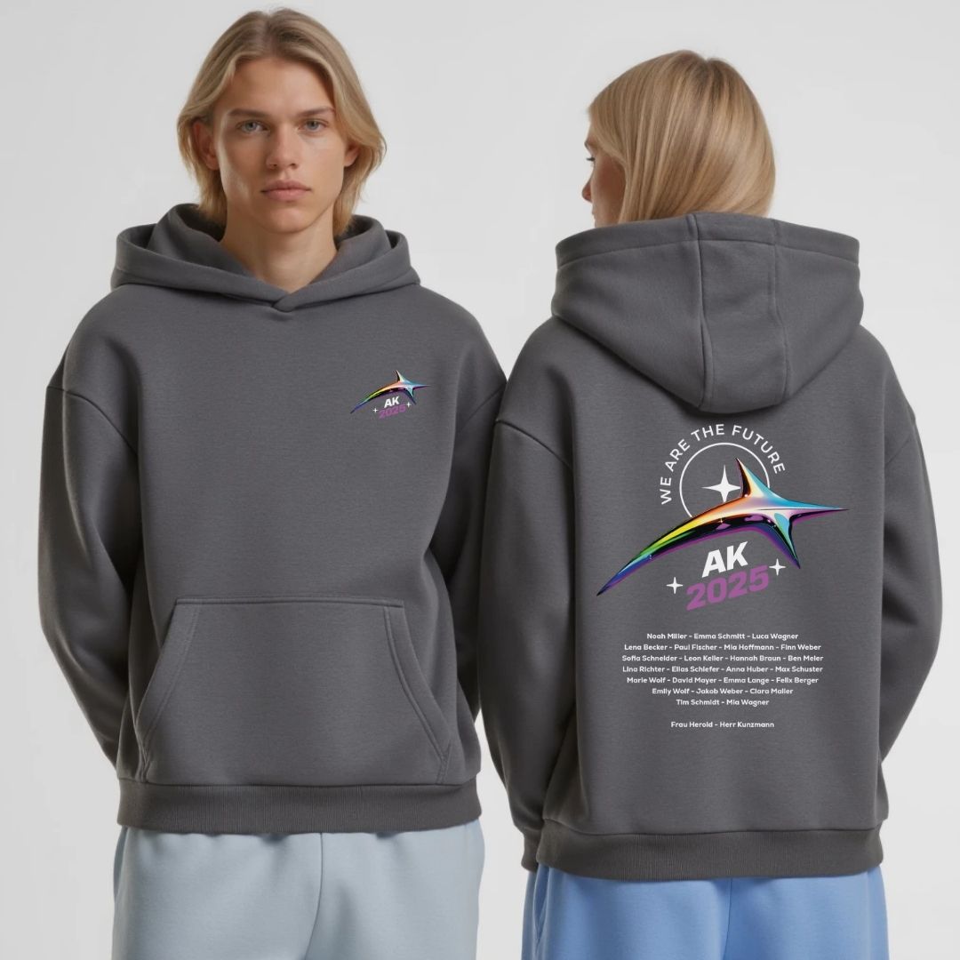 AK CHROME #1 | shirtival - Abschluss Pullover - Abipulli- Abschlusspulli - Abimotto 2025 - Abschlussmotto - Abschluss Hoodie