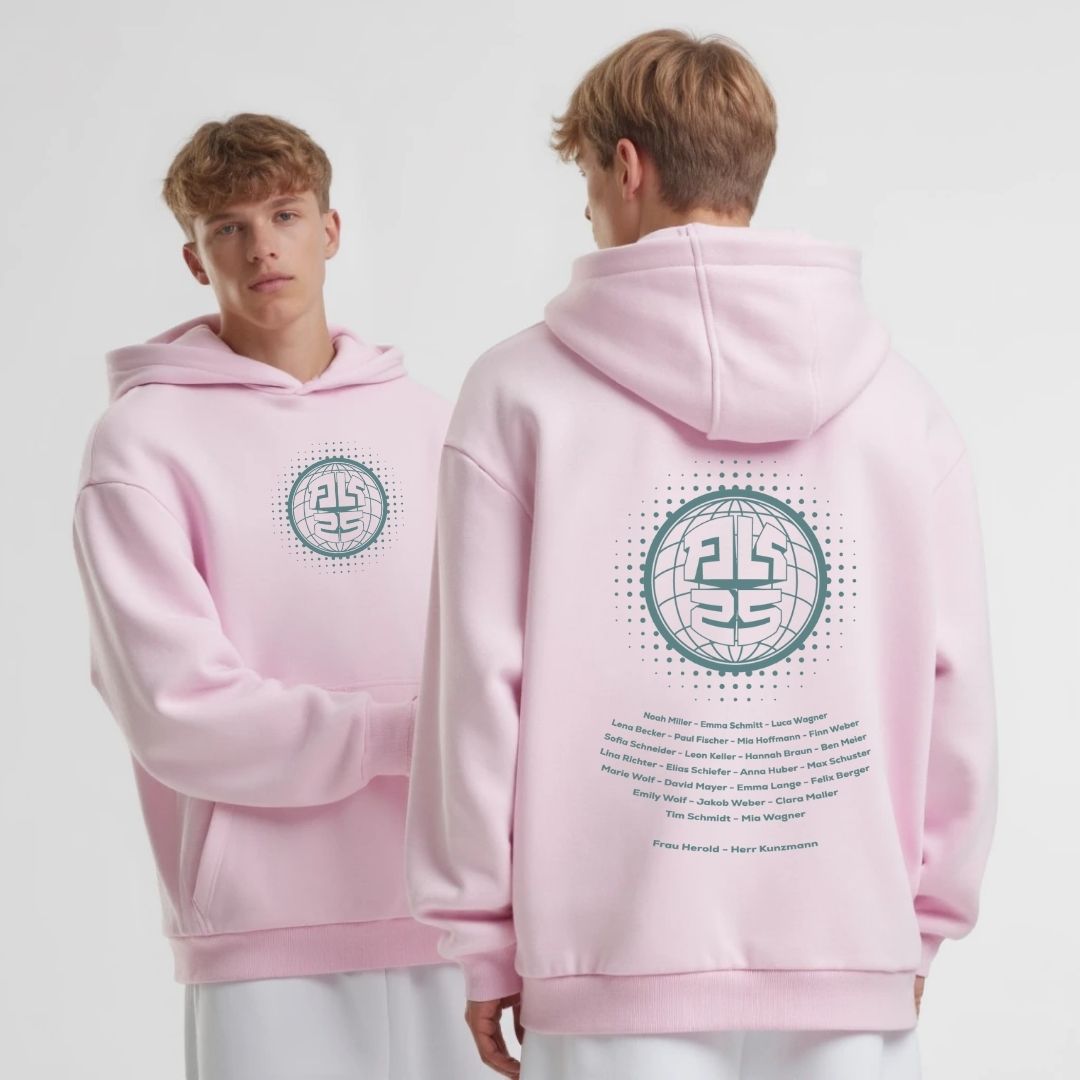 AK GLOBAL #1 | shirtival - Abschluss Pullover - Abipulli- Abschlusspulli - Abimotto 2025 - Abschlussmotto - Abschluss Hoodie