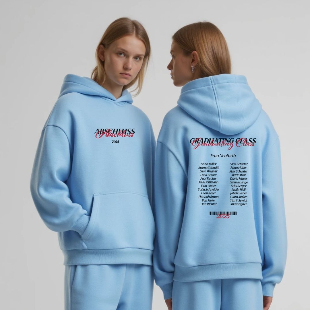 AK GRADUATING CLASS #1 | shirtival - Abschluss Pullover - Abipulli- Abschlusspulli - Abimotto 2025 - Abschlussmotto - Abschluss Hoodie