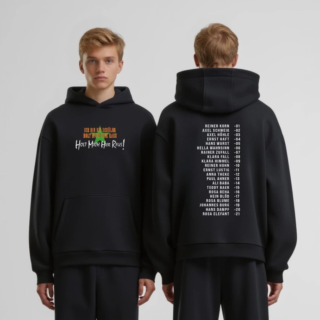 AK HOLT MICH HIER RAUS #1 | shirtival - Abschluss Pullover - Abipulli- Abschlusspulli - Abimotto 2025 - Abschlussmotto - Abschluss Hoodie