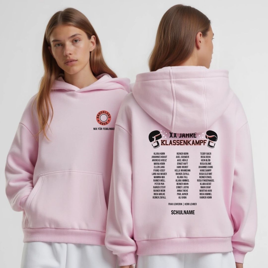 AK KLASSENKAMPF #1 | shirtival - Abschluss Pullover - Abipulli- Abschlusspulli - Abimotto 2025 - Abschlussmotto - Abschluss Hoodie