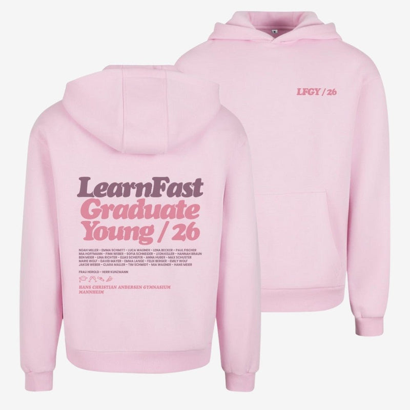 AK LEARN FAST GRADUATE YOUNG 16 - shirtival