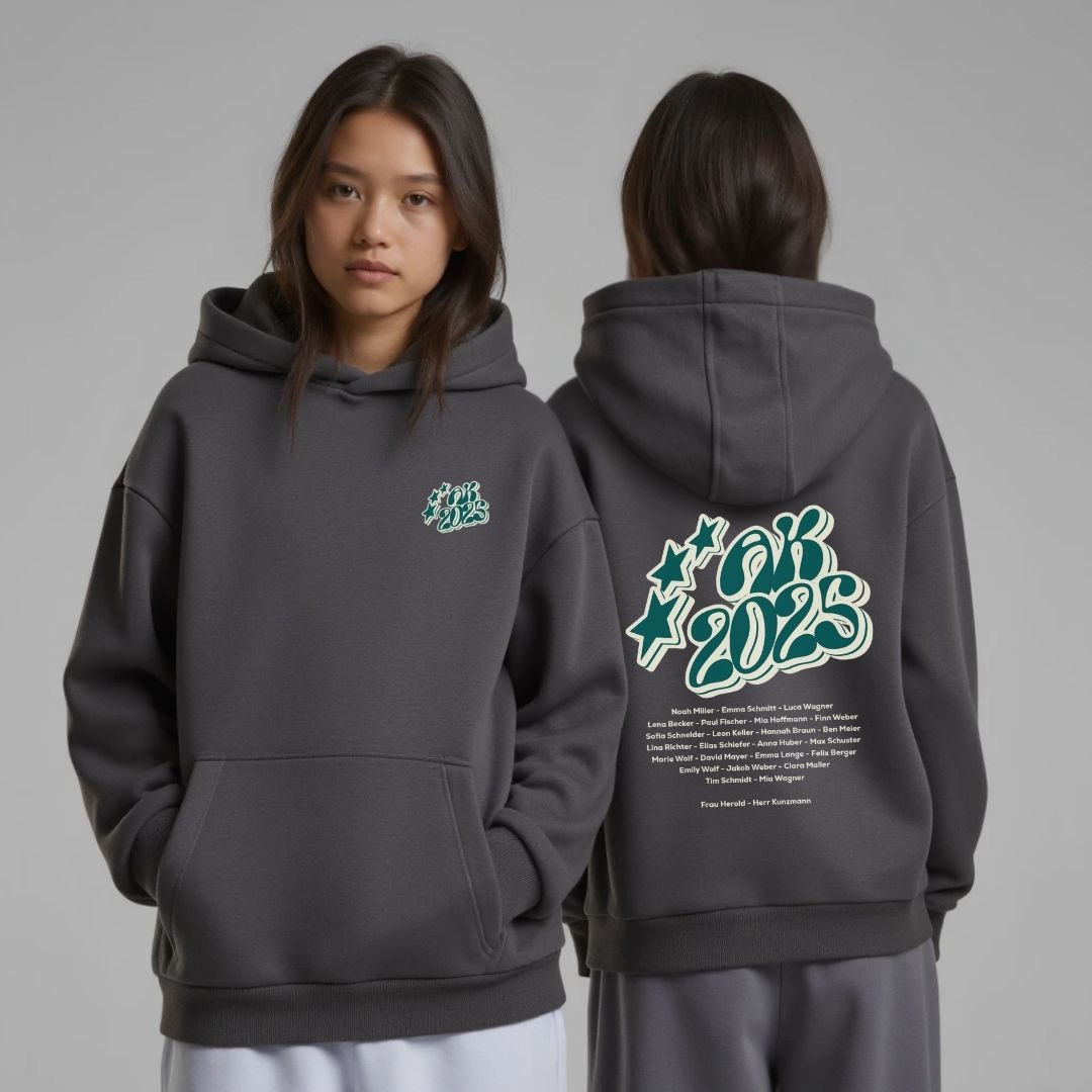 AK Y2K #5 | shirtival - Abschluss Pullover - Abipulli- Abschlusspulli - Abimotto 2025 - Abschlussmotto - Abschluss Hoodie