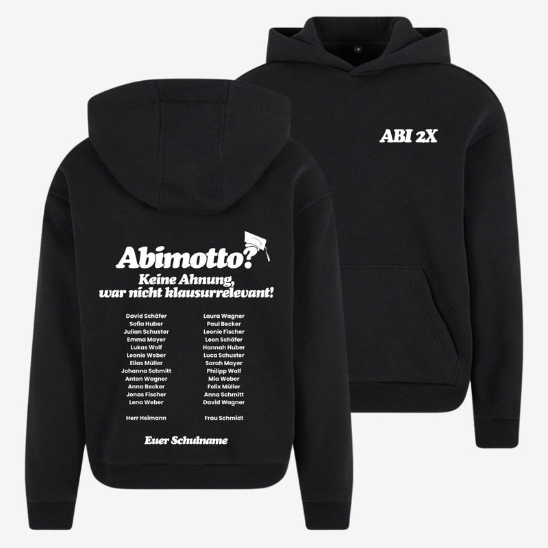 ABIMOTTO? - WAR NICHT KLAUSURRELEVANT-shirtival