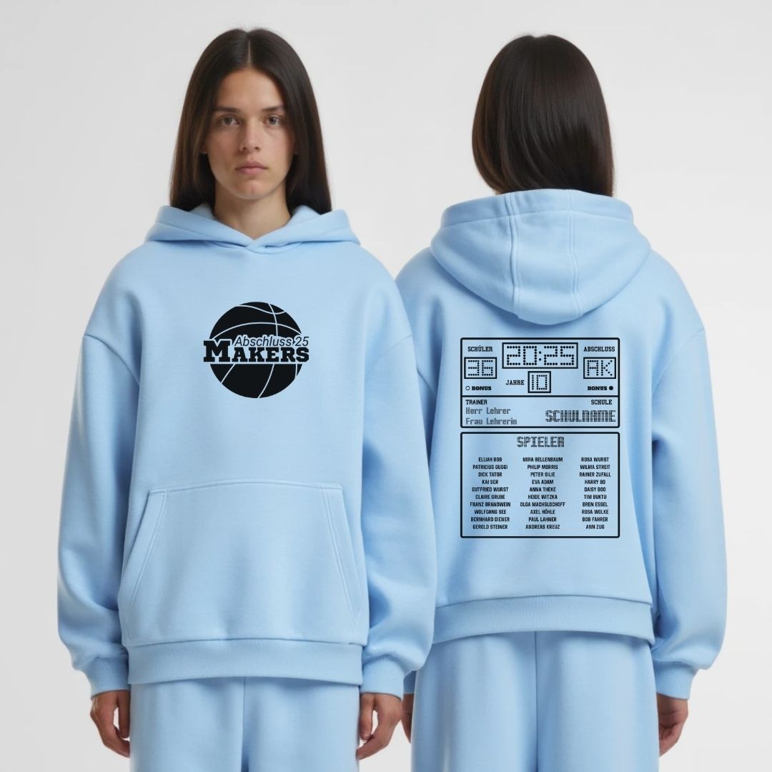 ABSCHLUSS MAKERS #1 | shirtival - Abschluss Pullover - Abipulli- Abschlusspulli - Abimotto 2025 - Abschlussmotto - Abschluss Hoodie