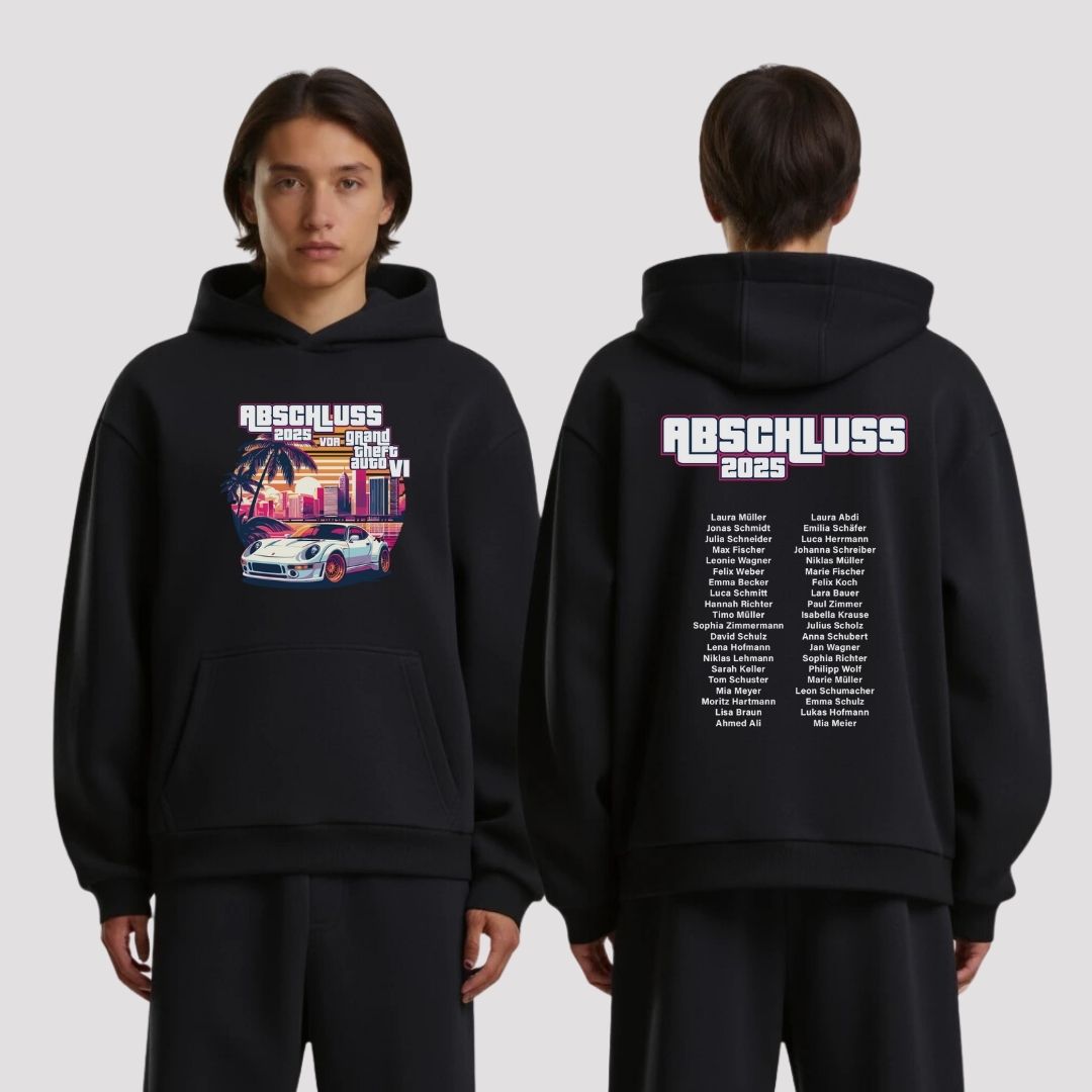 ABSCHLUSS VOR GTA VI #1 | shirtival - Abschluss Pullover - Abipulli- Abschlusspulli - Abimotto 2025 - Abschlussmotto - Abschluss Hoodie